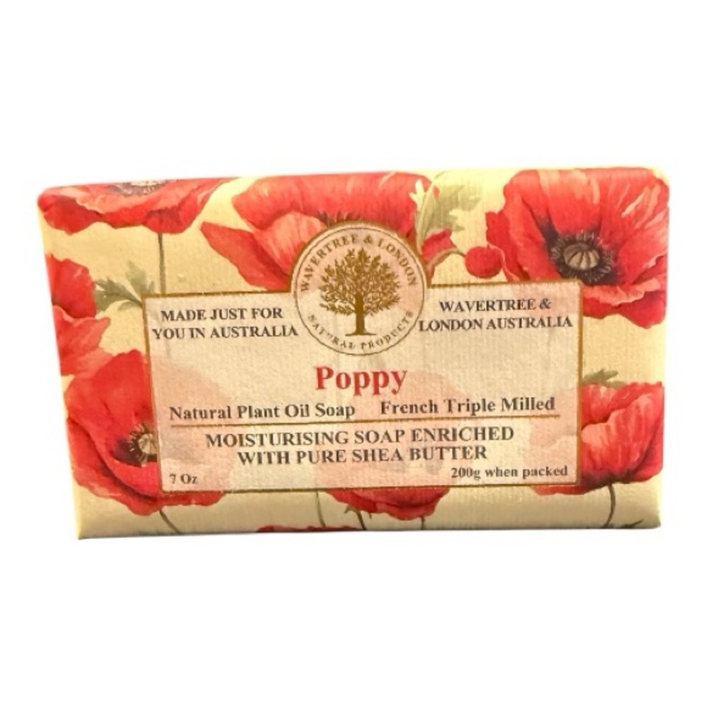 Poppy Natural Plant Oil Soap